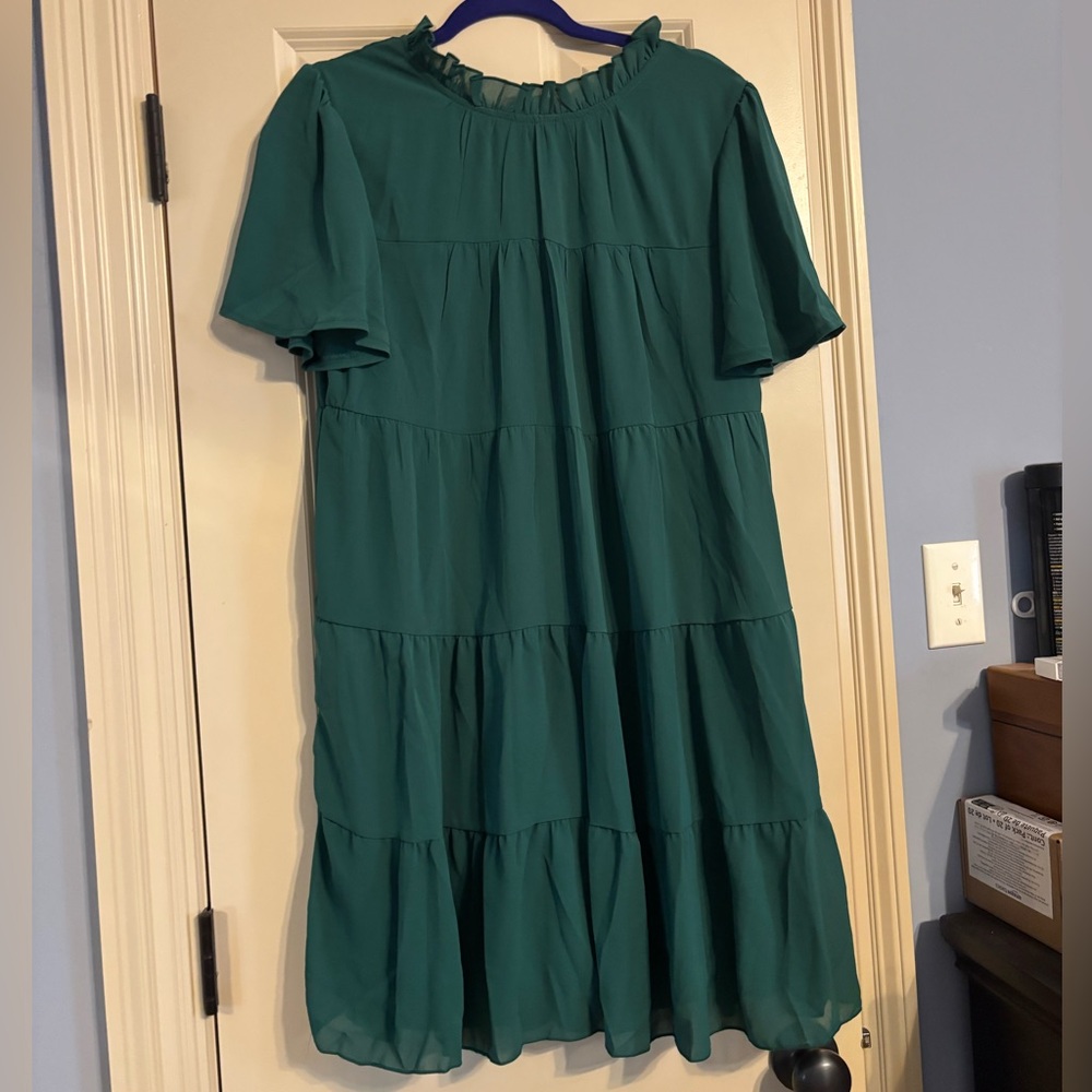 Womens green dress